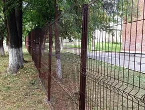 Забор Фенсис коричневого цвета купить Москва